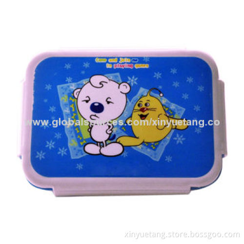 Lunch Box, Food Safe, Easy to Keep Clean, Measures 16 x 12 x 6cmNew